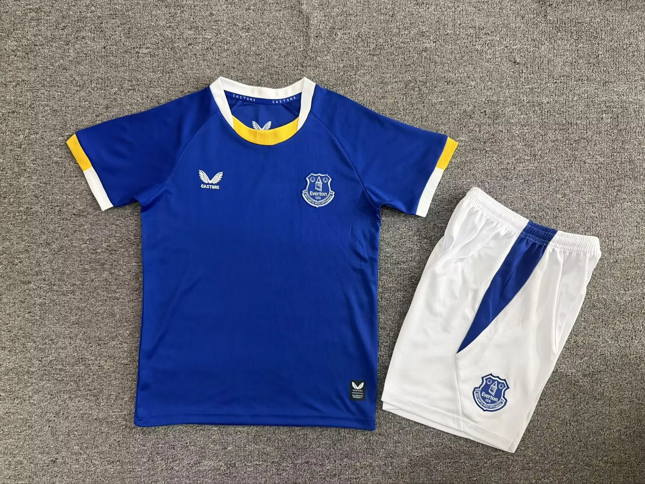 Kids-Everton 26/27 Home Soccer Jersey